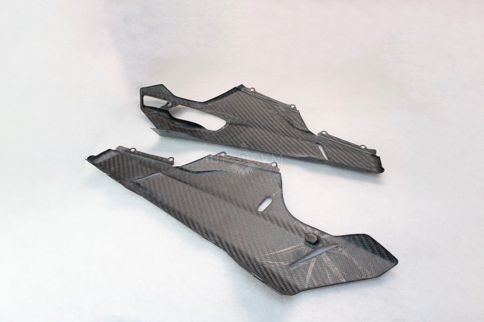 Ducati 1098 1198 848 Carbon Verkleidung Bugspoiler unten 8