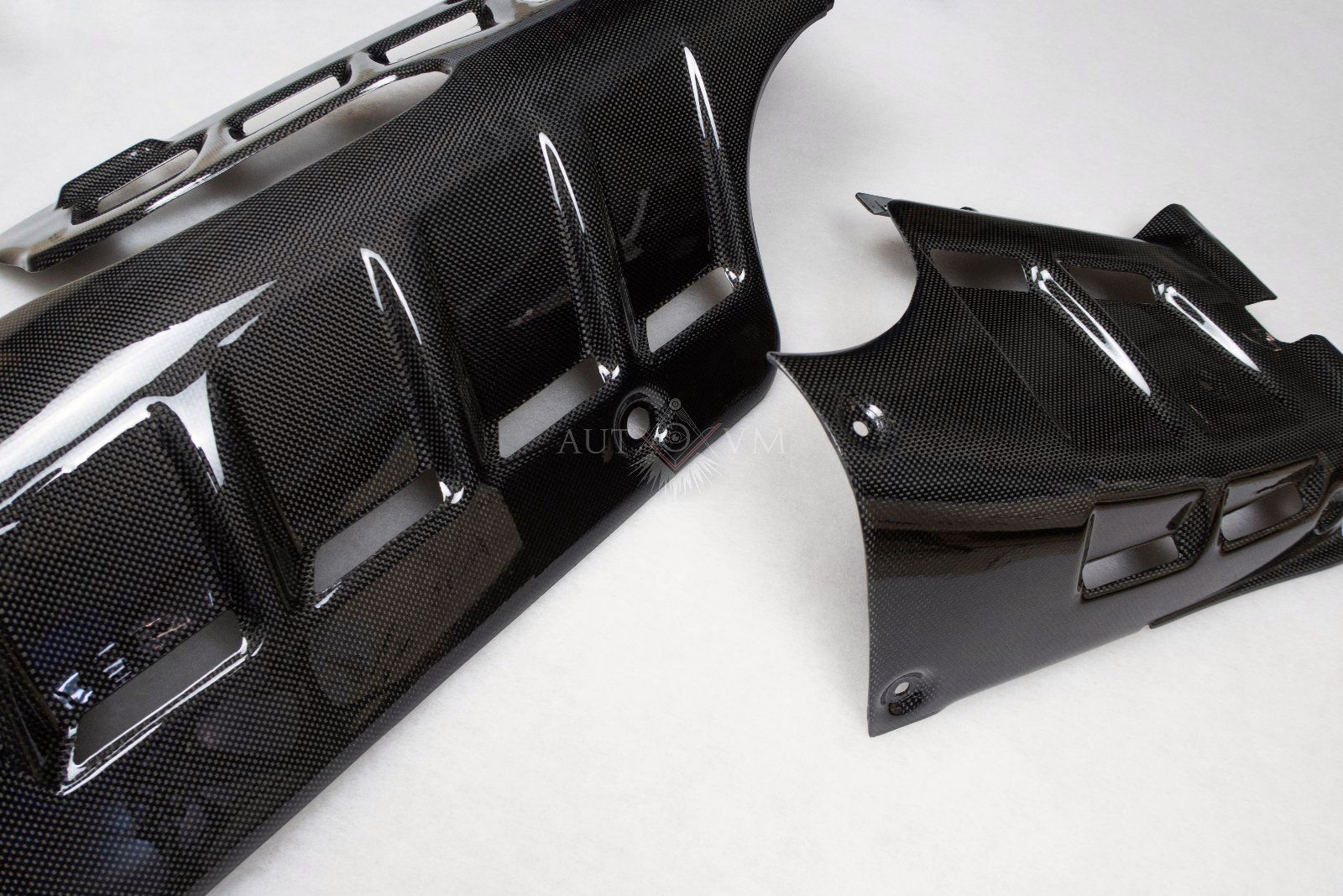 Ferrari F430 Carbon Motorraumabdeckung Cover Verkleidung 5