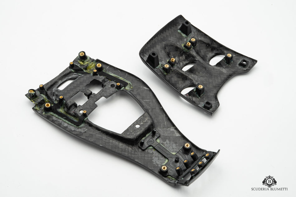 Ferrari 458 Carbon Abdeckung Mittelkonsole F1