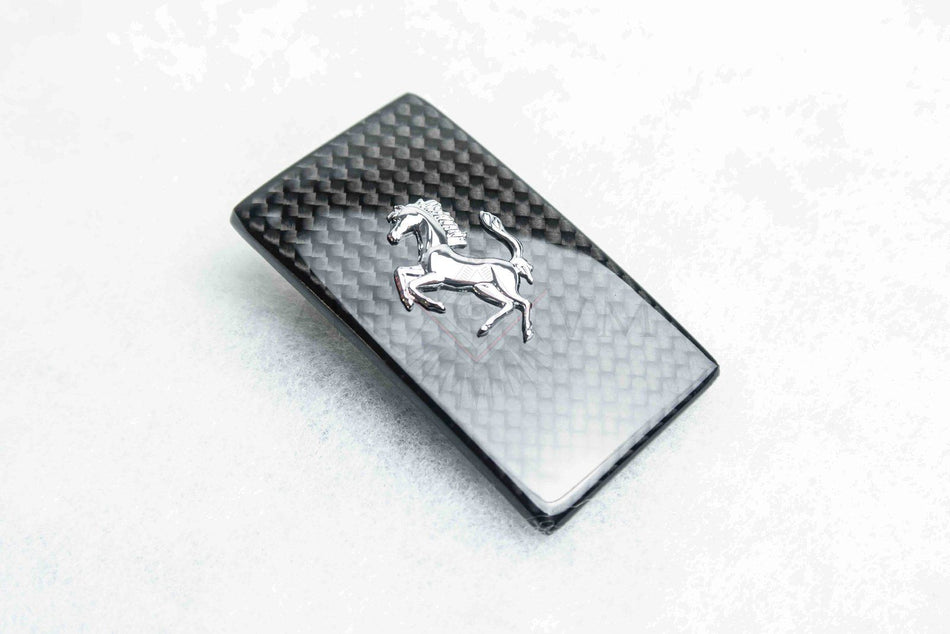 Carbon-Frontemblem für Ferrari Modelle – weitere Ansicht 2