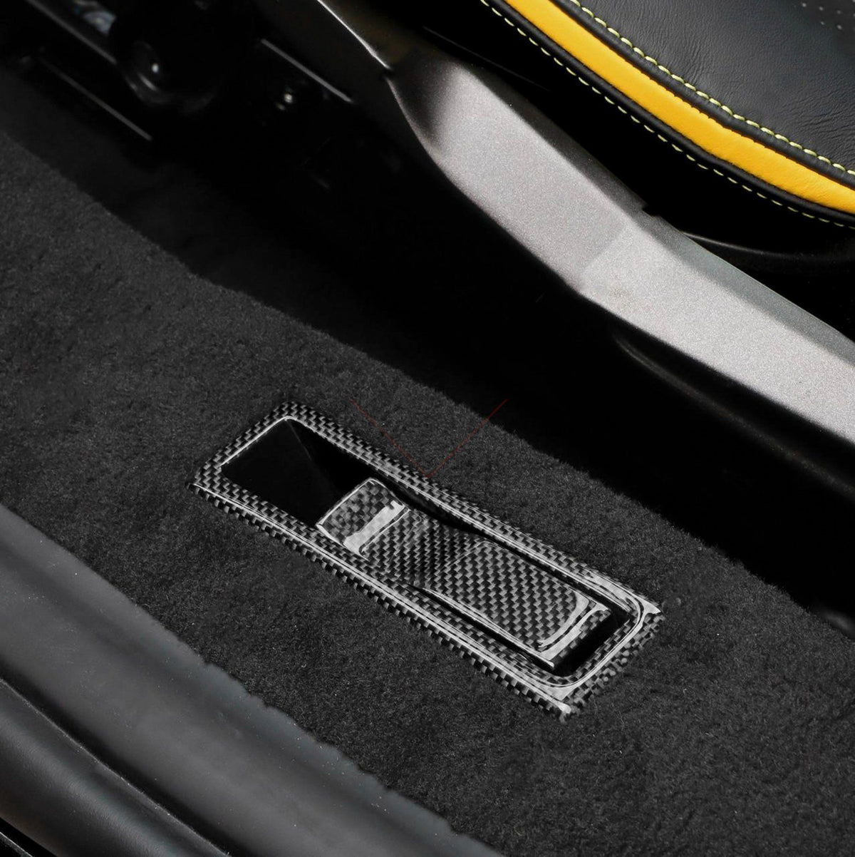 Carbon-Heckklappenöffner für Ferrari 360, F430, 458, 488, F12 & 812 – weitere Ansicht 4