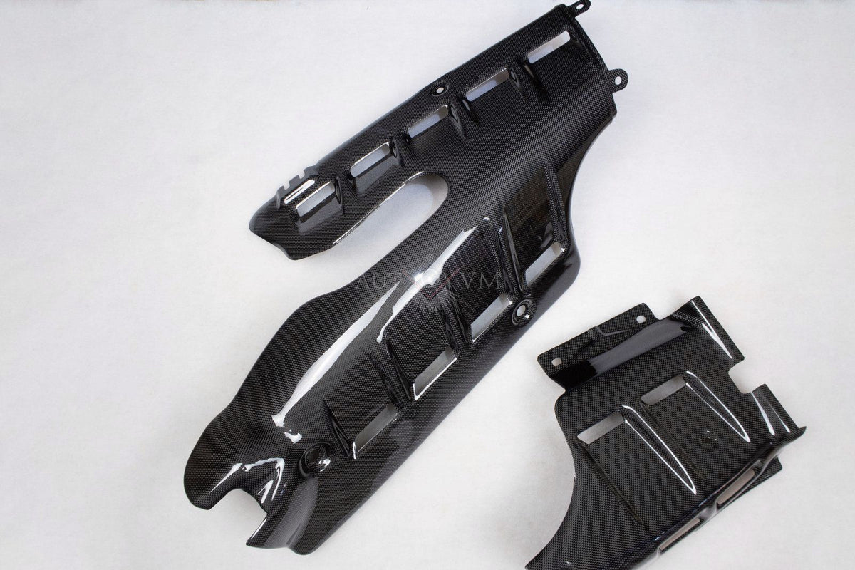 Carbon-Motorraumabdeckungen für Ferrari F430 Spider – 4-teilig