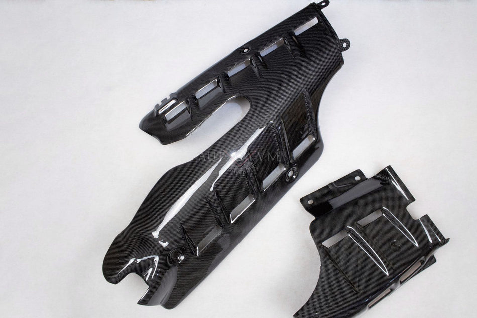 Carbon-Motorraumabdeckungen für Ferrari F430 Spider – 4-teilig