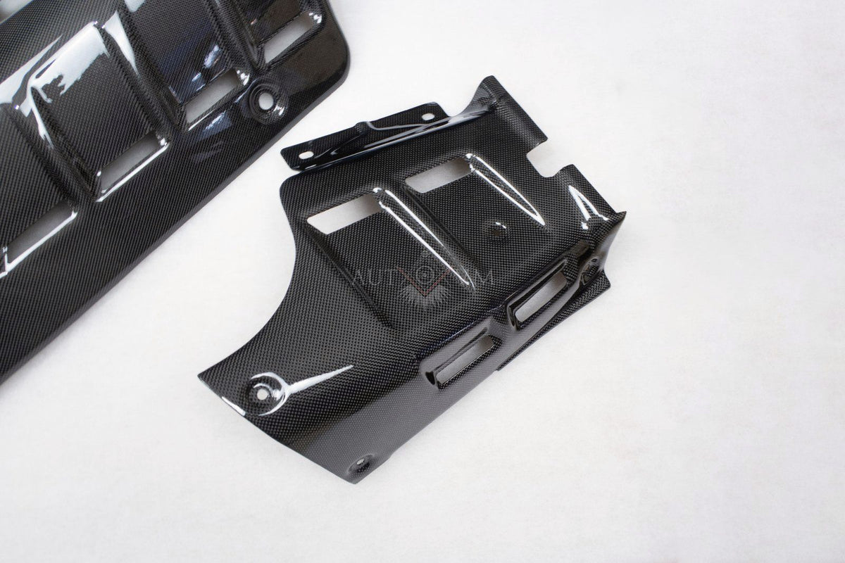 Carbon-Motorraumabdeckungen für Ferrari F430 Spider – 4-teilig – weitere Ansicht 3