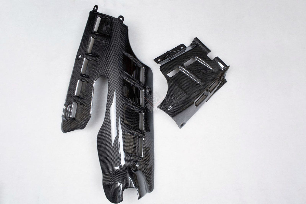 Carbon-Motorraumabdeckungen für Ferrari F430 Spider – 4-teilig – weitere Ansicht 4