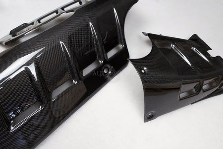 Carbon-Motorraumabdeckungen für Ferrari F430 Spider – 4-teilig – weitere Ansicht 5