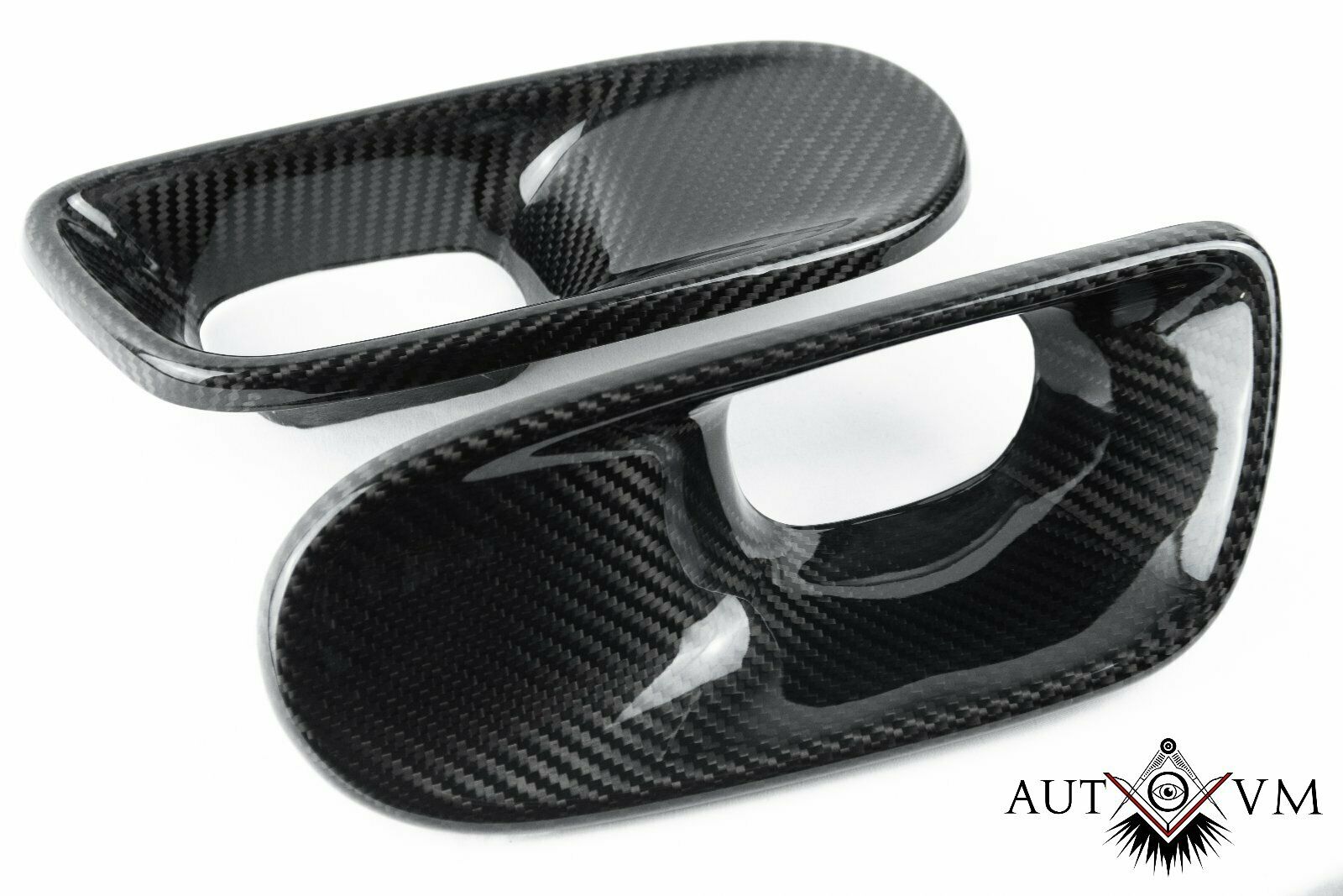 BMW E46 Carbon Nebelscheinwerfer Luftführung
