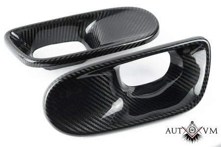 BMW E46 Carbon Nebelscheinwerfer Luftführung