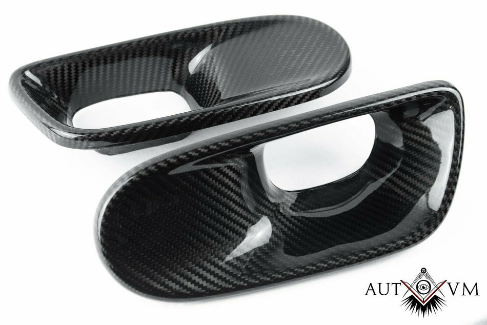 BMW E46 Carbon Nebelscheinwerfer Luftführung
