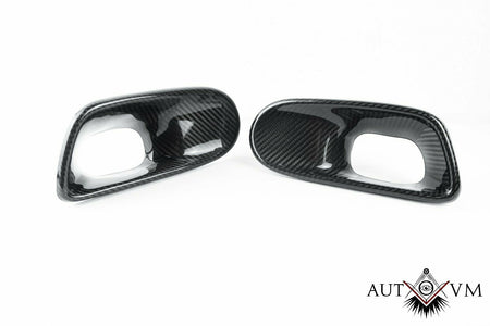 BMW E46 Carbon Nebelscheinwerfer Luftführung 2