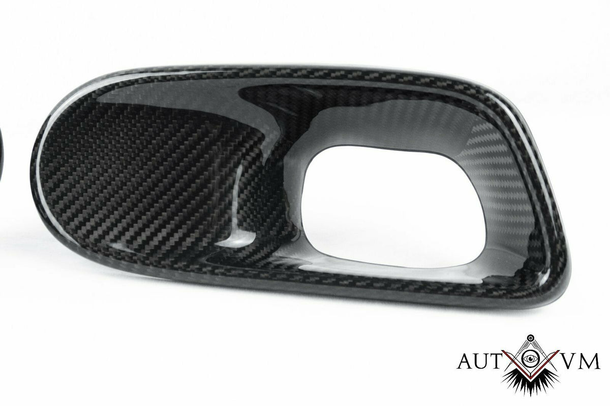 BMW E46 Carbon Nebelscheinwerfer Luftführung 3