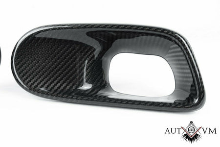 BMW E46 Carbon Nebelscheinwerfer Luftführung 3