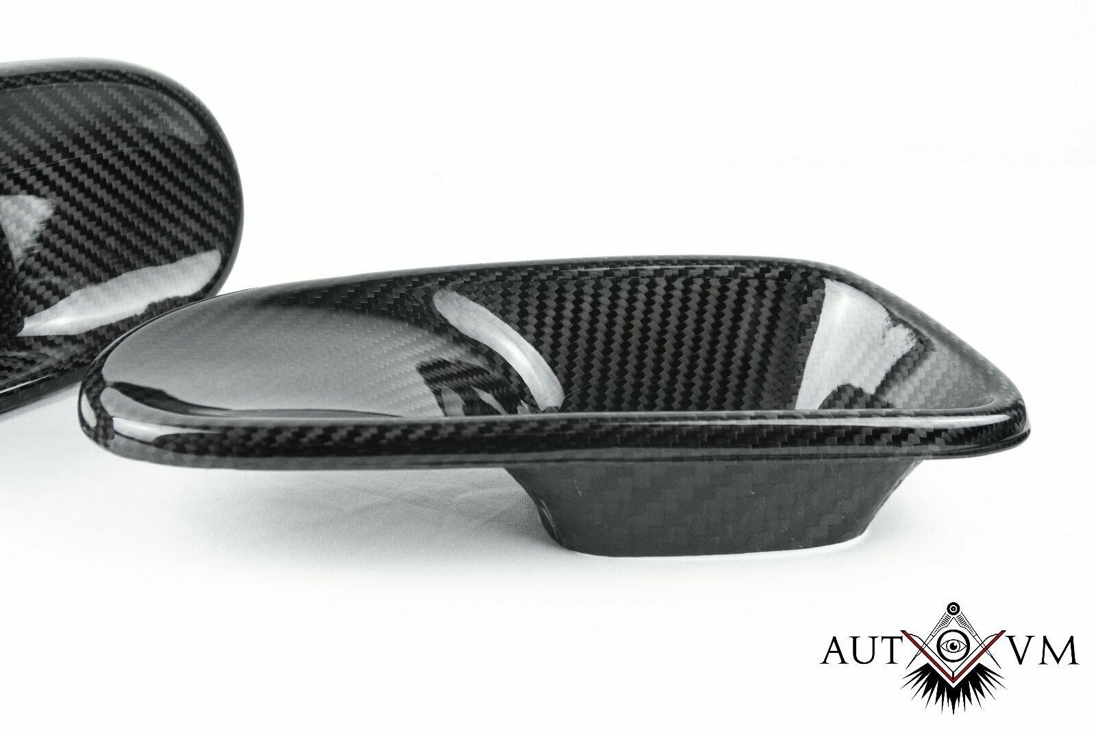 BMW E46 Carbon Nebelscheinwerfer Luftführung 4