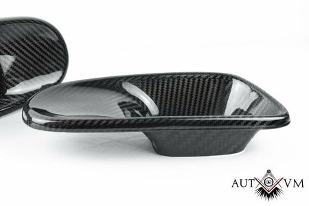 BMW E46 Carbon Nebelscheinwerfer Luftführung 4
