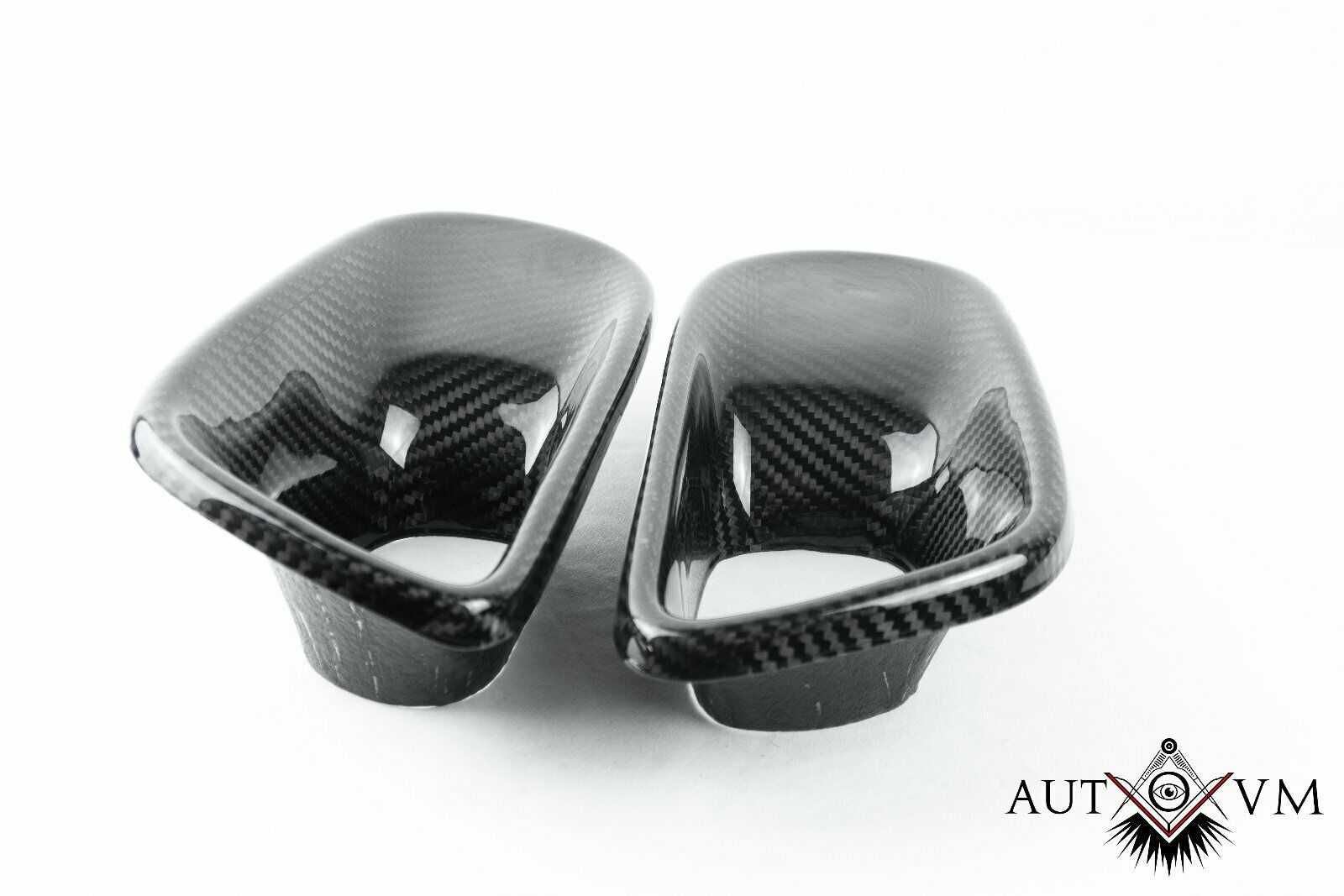 BMW E46 Carbon Nebelscheinwerfer Luftführung 6