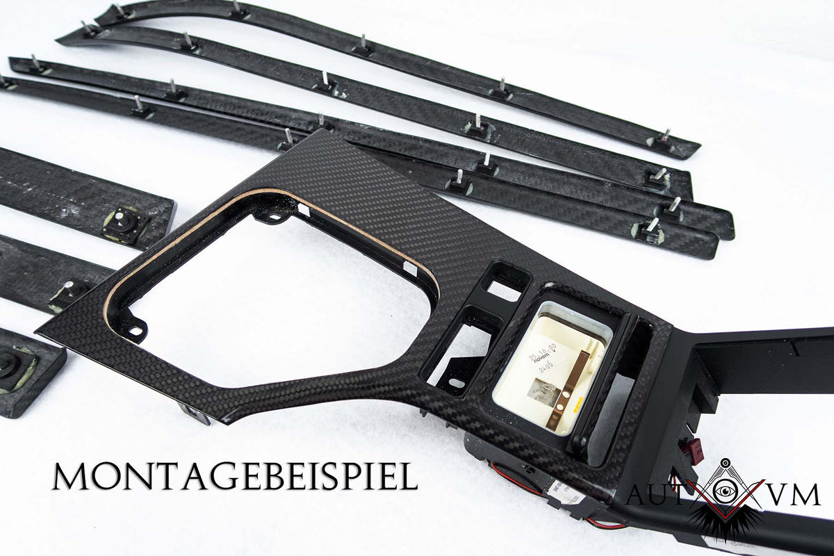 BMW 5er M5 E39 Carbon Interieurleiste Zierleiste Dekorleiste 14
