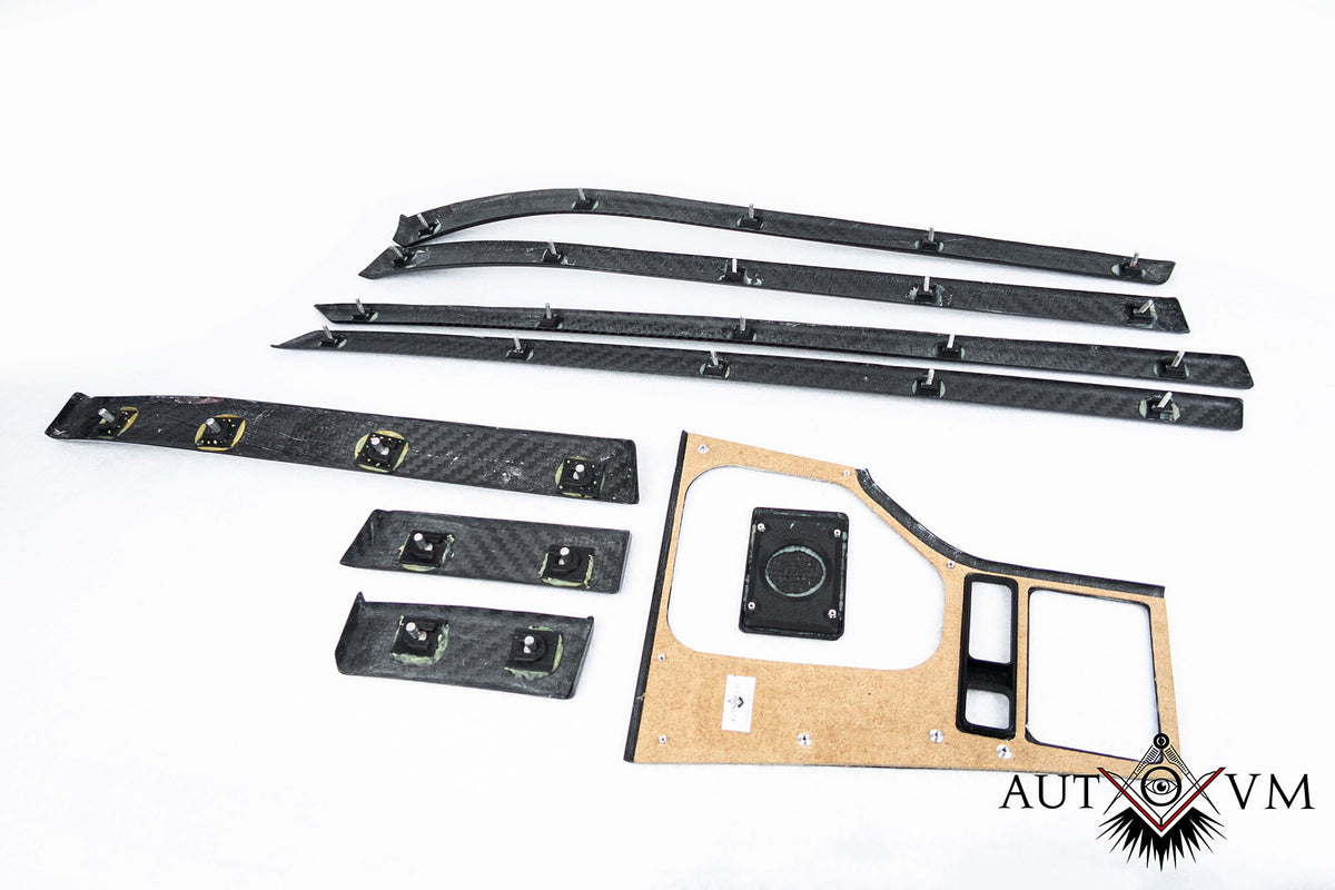 BMW 5er M5 E39 Carbon Interieurleiste Zierleiste Dekorleiste 11