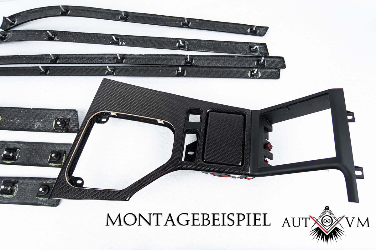 BMW 5er M5 E39 Carbon Interieurleiste Zierleiste Dekorleiste 13