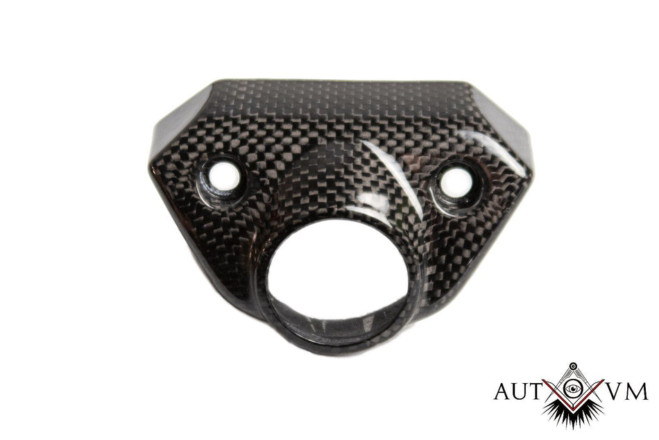 Ducati Monster Carbon Zuendschlossabdeckung Kohlefaser 2