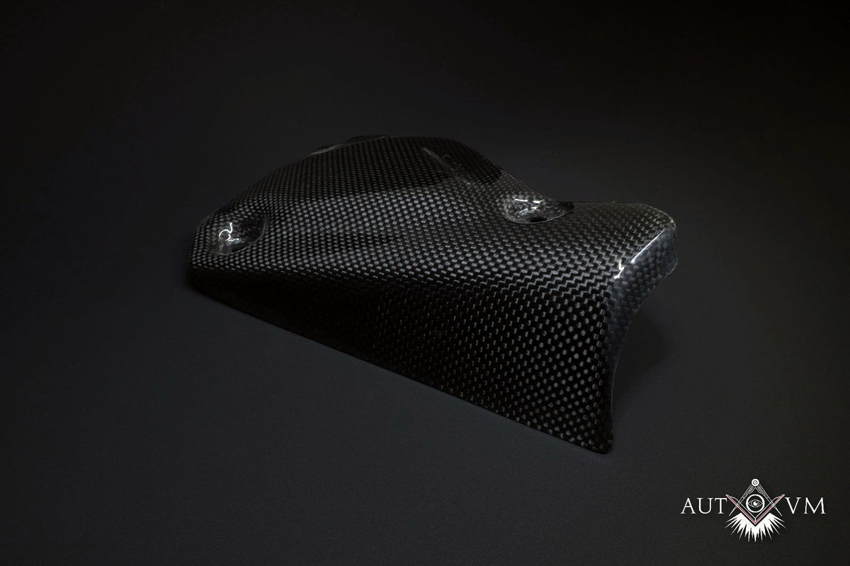 Carbon-Auspuffhitzeschild für Ducati 848, 1098 & 1198 – weitere Ansicht 2
