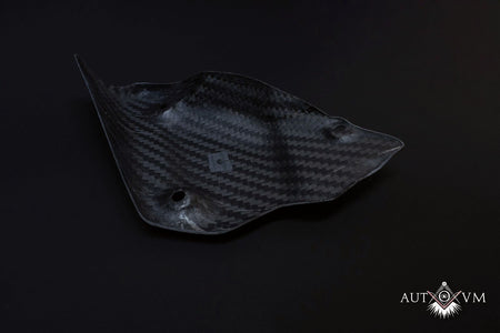 Carbon-Auspuffhitzeschild für Ducati 848, 1098 & 1198 – weitere Ansicht 3