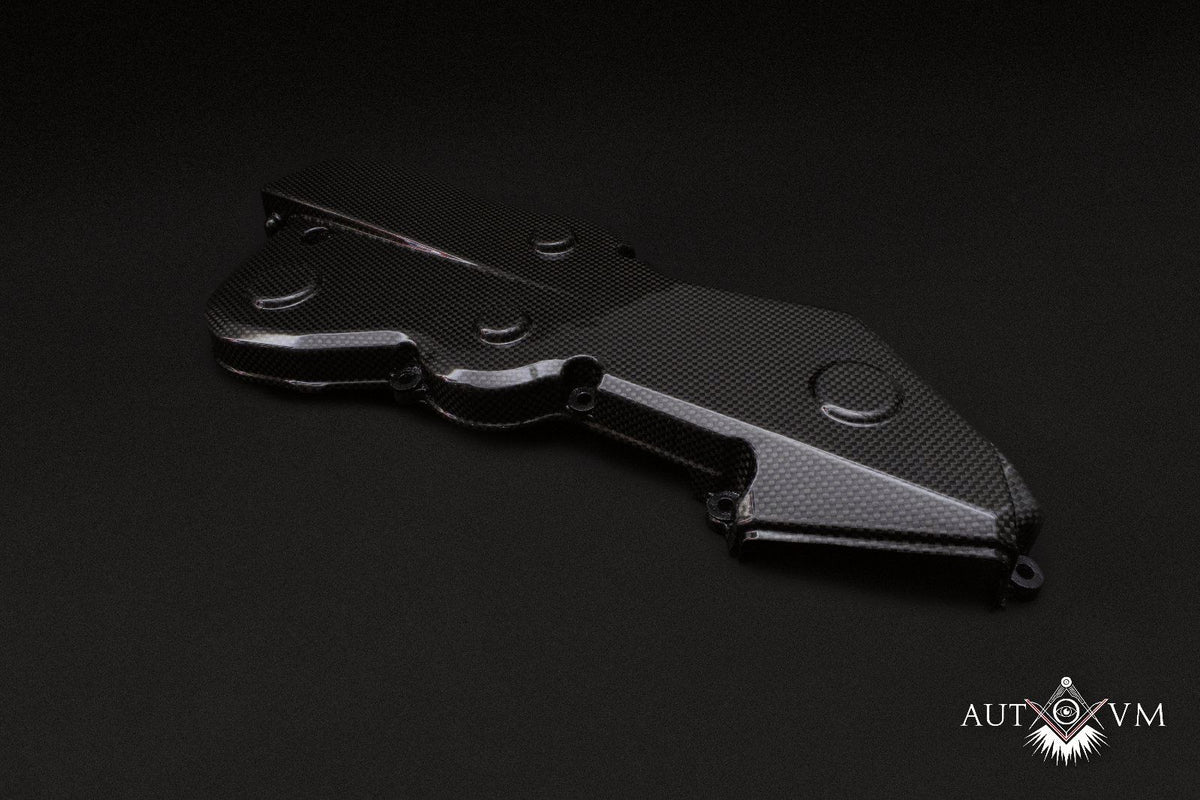 Carbon-Zahnriemenabdeckungen für Ducati 848, 1098 & 1198 – weitere Ansicht 3