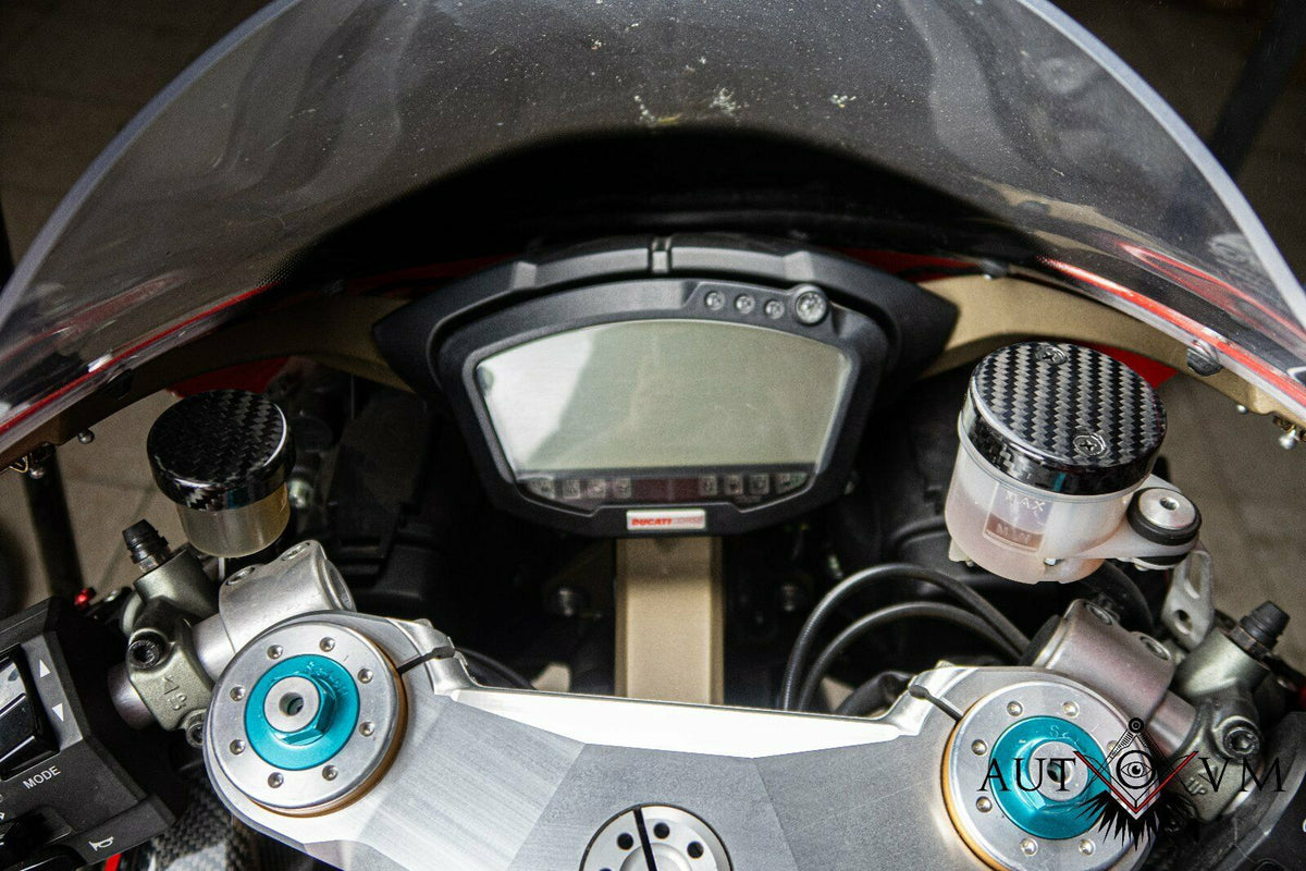 Carbon-Deckel für Brems- & Kupplungsbehälter – Ducati – weitere Ansicht 6