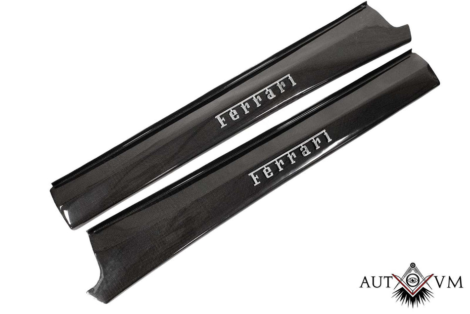 Carbon-Einstiegsleisten für Ferrari 360 Modena & Spider – Set