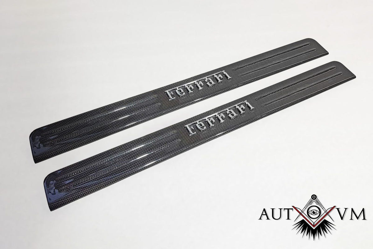 Carbon-Einstiegsleisten für Ferrari 488 & F8 – Set