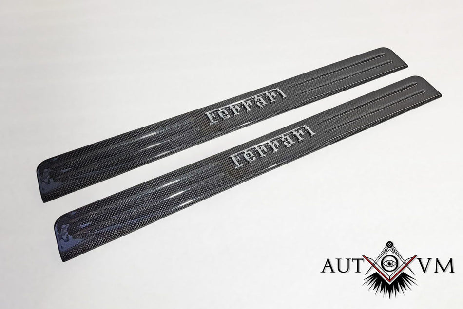 Carbon-Einstiegsleisten für Ferrari 488 & F8 – Set