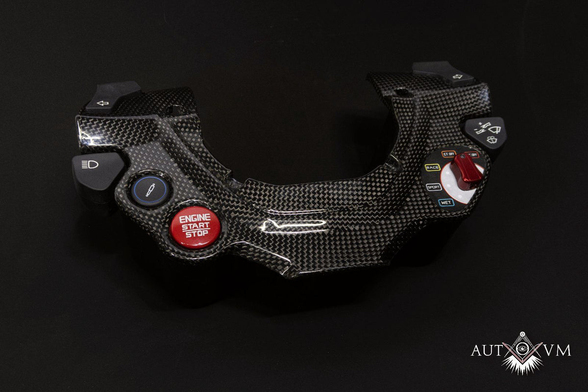 Carbon-Lenkradspange für Ferrari 458, 488, F12 & FF