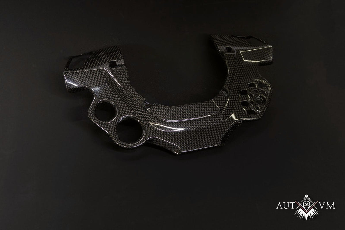 Carbon-Lenkradspange für Ferrari 458, 488, F12 & FF – weitere Ansicht 2