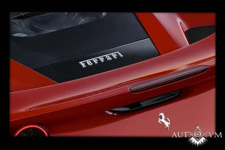 Carbon-Luftführung am Heckspoiler für Ferrari F8 Tributo – weitere Ansicht 4